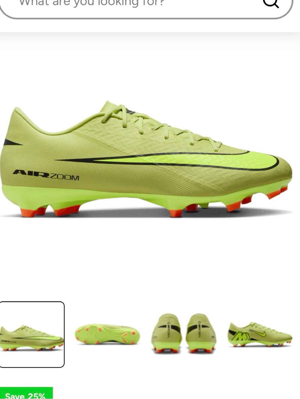 Nike Men’s ZM Vapor 16 Academy Size 7 - Picture 5 of 5